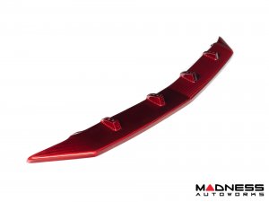  Alfa Romeo Stelvio Front Splitter - Carbon Fiber - Quadrifoglio - Red Candy